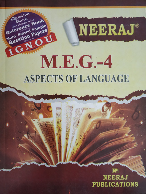 Neeraj MEG - 04 Aspects Of Language